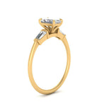 Load image into Gallery viewer, radiant-cut-bar-baguette-3-stone-diamond-engagement-ring-in-FDENS100RAR-NL-YG