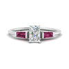 Load image into Gallery viewer, radiant-cut-bar-baguette-3-stone-pink-sapphire-engagement-ring-in-white-gold-FDENS100RARGSADRPI-NL-WG