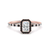 Load image into Gallery viewer, radiant-cut-black-diamond-halo-petite-engagement-ring-in-rose-gold-FD8523RARGBLACKANGLE3-NL-RG