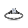Load image into Gallery viewer, radiant-cut-diamond-celtic-solitaire-ring-in-black-gold-FD8541RARANGLE5-NL-BG?v=1758624171
