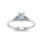 Load image into Gallery viewer, radiant-cut-diamond-celtic-solitaire-ring-in-white-gold-FD8541RARANGLE5-NL-WG?v=1758624171