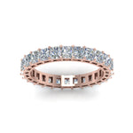 Load image into Gallery viewer, radiant-cut-diamond-eternity-ring-2-carat-in-rose-gold-FDEWB8660RA-2.0CTANGLE5-NL-RG