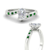 Load image into Gallery viewer, radiant-cut-diamond-swirl-channel-set-emerald-wedding-ring-in-white-gold-FDENS4028RARGEMGRANGLE3-NL-WG_ea227393-8e8a-495b-84a5-68238e8bac33.jpg?v=1754996206
