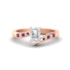 Load image into Gallery viewer, radiant-cut-diamond-swirl-channel-set-pink-sapphire-wedding-ring-in-rose-gold-FDENS4028RARGSADRPI-NL-RG_f8c6e409-2219-455f-aeb0-886d47adfdfc.jpg?v=1754996200