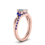 Load image into Gallery viewer, radiant-cut-engagement-ring-with-sapphire-band-in-rose-gold-FD8300RAB3GSABL-NL-RG.jpg