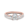 Load image into Gallery viewer, Delicate Antique Pave Radiant Cut Diamond Ring