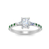 Load image into Gallery viewer, Delicate Antique Pave Radiant Cut Diamond Ring