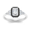 Load image into Gallery viewer, radiant-cut-halo-cluster-accent-black-diamond-engagement-ring-in-white-gold-FD10512RARGBLACKANGLE5-NL-WG_903f0024-d304-43d1-82f9-65884321c4b6.jpg?v=1770117394