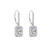 Load image into Gallery viewer, radiant-cut-halo-diamond-lever-back-earrings-2-carat-in-white-gold-FD-EAR11235RAANGLE3-2.00CT-NL-WG