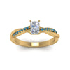 Load image into Gallery viewer, radiant-cut-infinity-twist-diamond-engagement-ring-with-ice-blue-topaz-in-14K-yellow-gold-FD8253RARGICBLTO-NL-YG