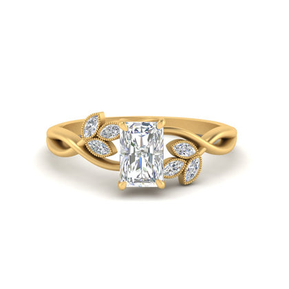 radiant-cut-lab-diamond-leaf-design-ring-in-yellow-gold-FD10962RAR-NL-YG