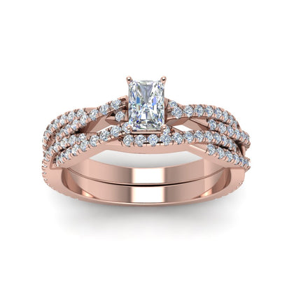 radiant-cut-lab-diamond-vine-wedding-set-in-14K-rose-gold-FD8233RAANGLE5-NL-RG