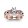 Load image into Gallery viewer, radiant-cut-lab-diamond-vine-wedding-set-in-14K-rose-gold-FD8233RAANGLE5-NL-RG