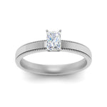 Load image into Gallery viewer, radiant-cut-milgrain-solitaire-engagement-ring-in-14K-yellow-gold-FD-ENR8985RARANGLE5-NL-YG_1