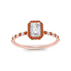 Load image into Gallery viewer, radiant-cut-orange-sapphire-halo-petite-engagement-ring-in-rose-gold-FD8523RARGSAORANGLE3-NL-RG