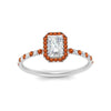 Load image into Gallery viewer, radiant-cut-orange-sapphire-halo-petite-engagement-ring-in-white-gold-FD8523RARGSAORANGLE3-NL-WG