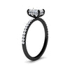 Load image into Gallery viewer, radiant-cut-pave-underhalo-engagement-ring-in-black-gold-FDENR11490RARANGLE2-NL-BG.jpg?v=1761729762