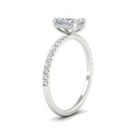 Load image into Gallery viewer, radiant-cut-pave-underhalo-engagement-ring-in-white-gold-FDENR11490RARANGLE2-NL-WG.jpg?v=1761729762