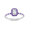 Load image into Gallery viewer, radiant-cut-purple-topaz-halo-petite-engagement-ring-in-white-gold-FD8523RARGVITOANGLE3-NL-WG