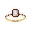 Load image into Gallery viewer, radiant-cut-ruby-halo-petite-engagement-ring-in-yellow-gold-FD8523RARGRUDRANGLE3-NL-YG