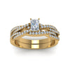 Load image into Gallery viewer, radiant-cut-simple-diamond-twisted-vine-bridal-ring-sets-in-14K-yellow-gold-FD8233RA-NL-YG