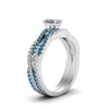 Load image into Gallery viewer, radiant-cut-simple-diamond-twisted-vine-bridal-ring-sets-with-ice-blue-topaz-in-950-Platinum-FD8233RAGICBLTO-NL-WG