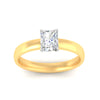 Load image into Gallery viewer, radiant-cut-two-tone-3-mm-comfort-fit-solitaire-ring-in-yellow-gold-fdens11590rarangle5-3.00mm-nl-yg_ef4f279e-d7ac-40b1-ae38-2ee2f8d54c70.jpg?v=1758169871