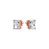 Load image into Gallery viewer, Radiant Diamond Basket Stud Earring