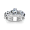 Load image into Gallery viewer, radiant-lab-diamond-twisted-vine-wedding-set-in-platinum-FD8233RAANGLE5-NL-WG
