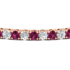 Load image into Gallery viewer, real-diamond-tennis-bracelet-with-pink-sapphire-9-carat-in-rose-gold-FDBRC8635ROGSADRPIANGLE5-9.00_20CT-NL-RG