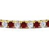 Load image into Gallery viewer, real-diamond-tennis-bracelet-with-ruby-9-carat-in-yellow-gold-FDBRC8635ROGRUDRANGLE5-9.00_20CT-NL-YG