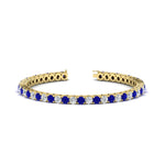 Load image into Gallery viewer, real-diamond-tennis-bracelet-with-sapphire-9-carat-in-yellow-gold-FDBRC8635ROGSABL-9.00_20CT-NL-YG