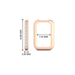 Load image into Gallery viewer, rectangle-diamond-hoop-earring-in-rose-gold-FDEAR11488ANGLE1-NL-RG_1080x1080_4d22ff5b-a4fb-4561-9b9d-9e9a735b2fa1