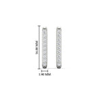 Load image into Gallery viewer, rectangle-diamond-hoop-earring-in-white-gold-FDEAR11488-NL-WG.jpg