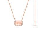 Load image into Gallery viewer, rectangle-shaped-name-necklace-in-FDPD11283-NL-RG