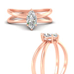 Load image into Gallery viewer, reverse-split-shank-marquise-cut-diamond-ring-in-rose-gold-fdenr1008mqangle3-nl-rg
