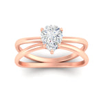 Load image into Gallery viewer, reverse-split-shank-pear-diamond-solitaire-ring-in-rose-gold-fdenr1008perangle5-nl-rg