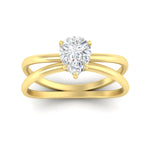 Load image into Gallery viewer, reverse-split-shank-pear-diamond-solitaire-ring-in-yellow-gold-fdenr1008perangle5-nl-yg