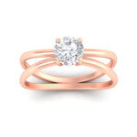 Load image into Gallery viewer, reverse-split-shank-round-cut-solitaire-diamond-ring-in-rose-gold-fdenr1008rorangle5-nl-rg