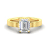 Load image into Gallery viewer, ribbed-band-emerald-cut-engagement-ring-in-yellow-gold-fdenr11663emsleep-nl-yg