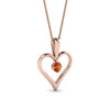 Load image into Gallery viewer, round-orange-sapphire-solitare-heart-pendant-in-prong-set-FDPD60961GSAOR-NL-RG