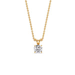 Load image into Gallery viewer, round-4-prong-solitaire-diamond-0.50-carat-pendant-in-FDPD8469ANGLE1-RO-0.50-YG.jpg?v=1765777908
