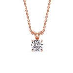 Load image into Gallery viewer, round-4-prong-solitaire-diamond-1.50-carat-pendant-in-FDPD8469ANGLE1-RO-1.50-RG.jpg?v=1765777908