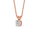 Load image into Gallery viewer, round-4-prong-solitaire-diamond-1.50-carat-pendant-in-FDPD8469ANGLE2-RO-1.50-RG.jpg?v=1765777908