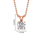 Load image into Gallery viewer, round-4-prong-solitaire-diamond-3-carat-pendant-in-FDPD8469ANGLE1-RO-3.00-RG-HW.jpg?v=1763117314
