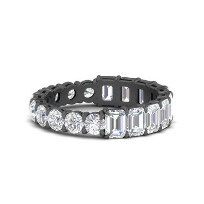 round-and-emerald-cut-eternity-wedding-band-in-yellow-gold-FDEWB10777-NL-YG