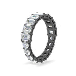 Load image into Gallery viewer, round-and-emerald-cut-eternity-wedding-band-in-black-gold-FDEWB10777-NL-BG