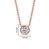 Load image into Gallery viewer, Round Bezel Solitaire Diamond 1.50 Carat Pendant