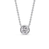 Load image into Gallery viewer, Round Bezel Solitaire Diamond 1.50 Carat Pendant