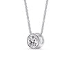 Load image into Gallery viewer, Round Bezel Solitaire Diamond 2.50 Carat Pendant